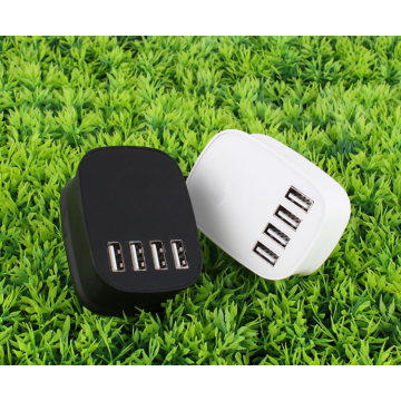 mobile handset travel usb charger, 5V 4.5A 4 USB mobile phone chargers 6s, power bank usb charger with CE FCC ROHS KC